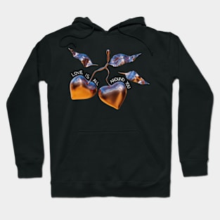 Chrome love cherry | love is all around you Hoodie